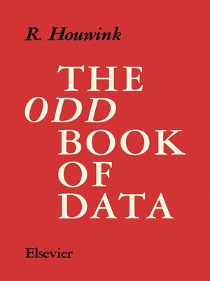 cover image of The Odd Book of Data